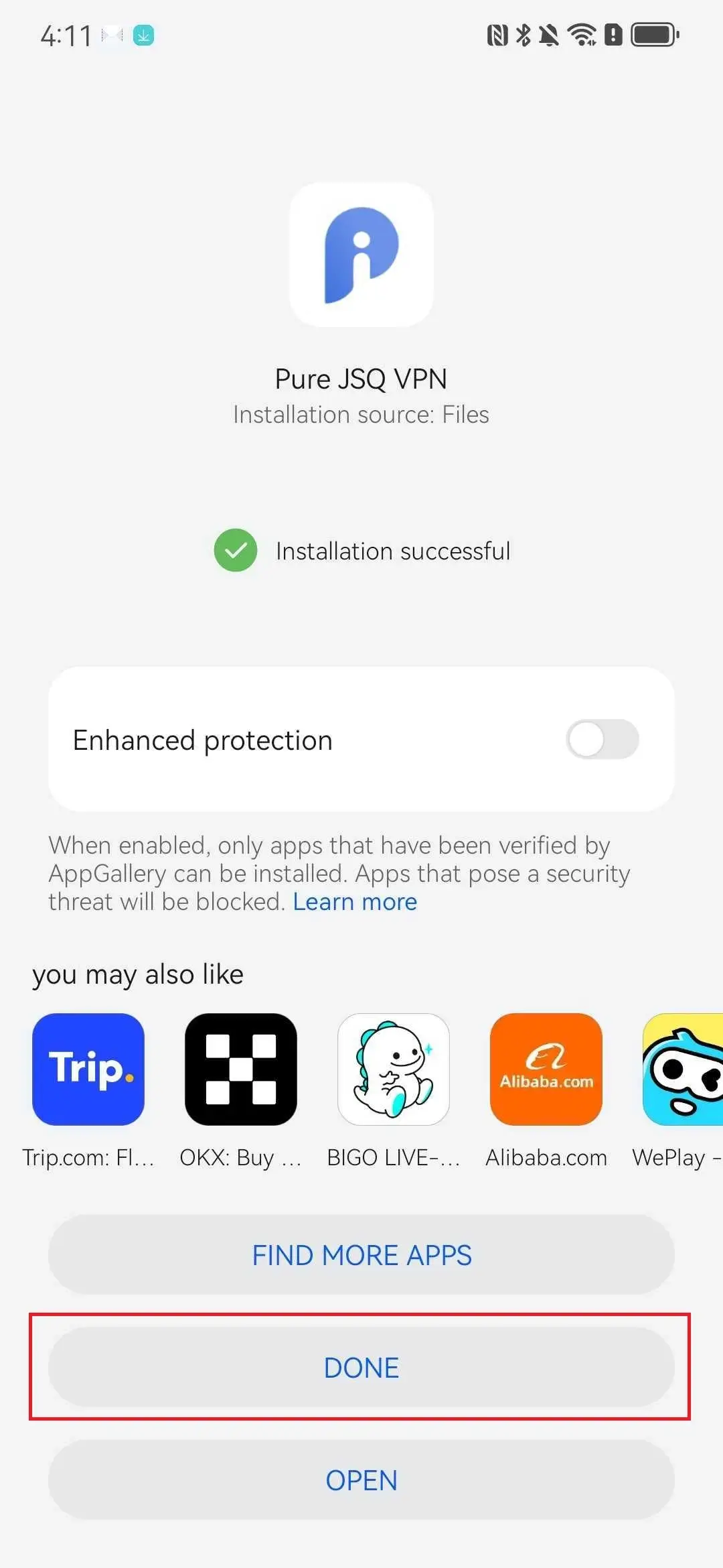 Huawei & Honor Phone Installation